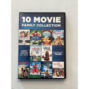 10 Movie Family Collection DVD Set 2013 Standard Format Gaiam Pre-Owned